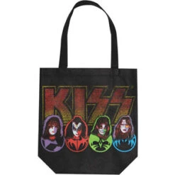 KISS Faces & Logo (Back Print) Wallets & Handbags