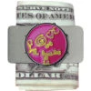 Love Drum Pink Money Clip