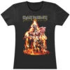 Iron Maiden Seventh Son Fire Soft Junior Top