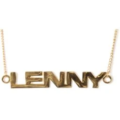 Name Plate Necklace