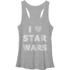STAR WARS Heart Stripe Womens Tank