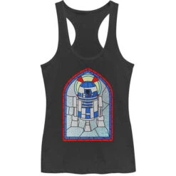 STAR WARS Stained R2 Womens Tank
