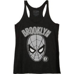 Spider-Man Bouroughs Face Womens Tank