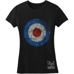 Target Distressed Junior Top