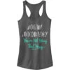 Dont Look Back - Racerback Womens Tank