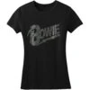 DAVID BOWIE Flash Logo Junior Top