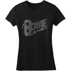 DAVID BOWIE Flash Logo Junior Top