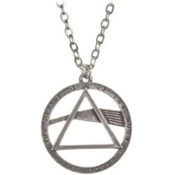 Pink Floyd Dark Side Prism Pendant Necklace