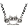 Knuckle Duster Pendant Necklace