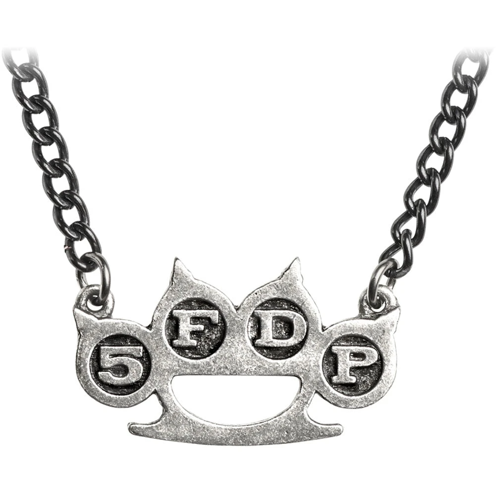 Knuckle Duster Pendant Necklace 1 Knuckle Duster Pendant Necklace