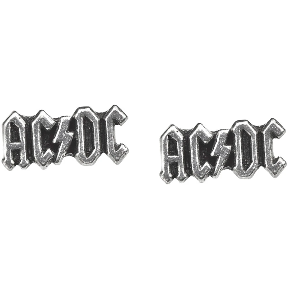 AC/DC Logo Studs Earrings 1 AC/DC Logo Studs Earrings