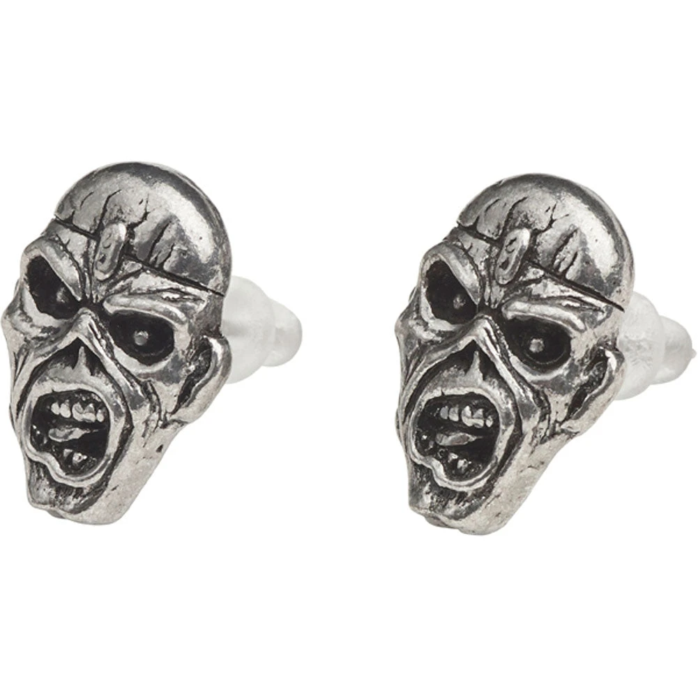 Iron Maiden Piece Of Mind Studs Earrings 2 Iron Maiden Piece Of Mind Studs Earrings - Image 2