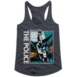 Police Message In A Bottle Junior Top