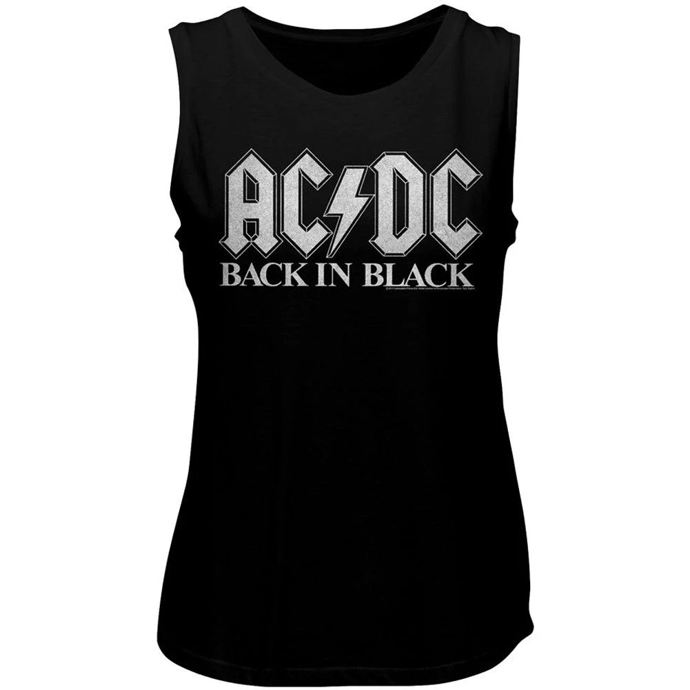 AC/DC Back In Black 2 Womens Tank 1 AC/DC Back In Black 2 Womens Tank