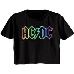 AC/DC Rainbow Logo Junior Top