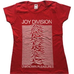 Unknown Pleasures Ladies T-Shirt Junior Top