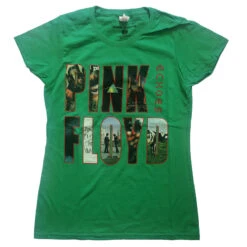 Pink Floyd Echoes Album Montage Ladies T-Shirt Junior Top
