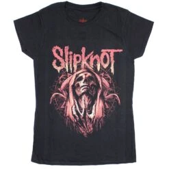 Slipknot Evil Witch (Back Print) Ladies T-Shirt Junior Top