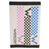 Checkered Print Canvas 8 Pocket Wallet Tri-Fold Wallet