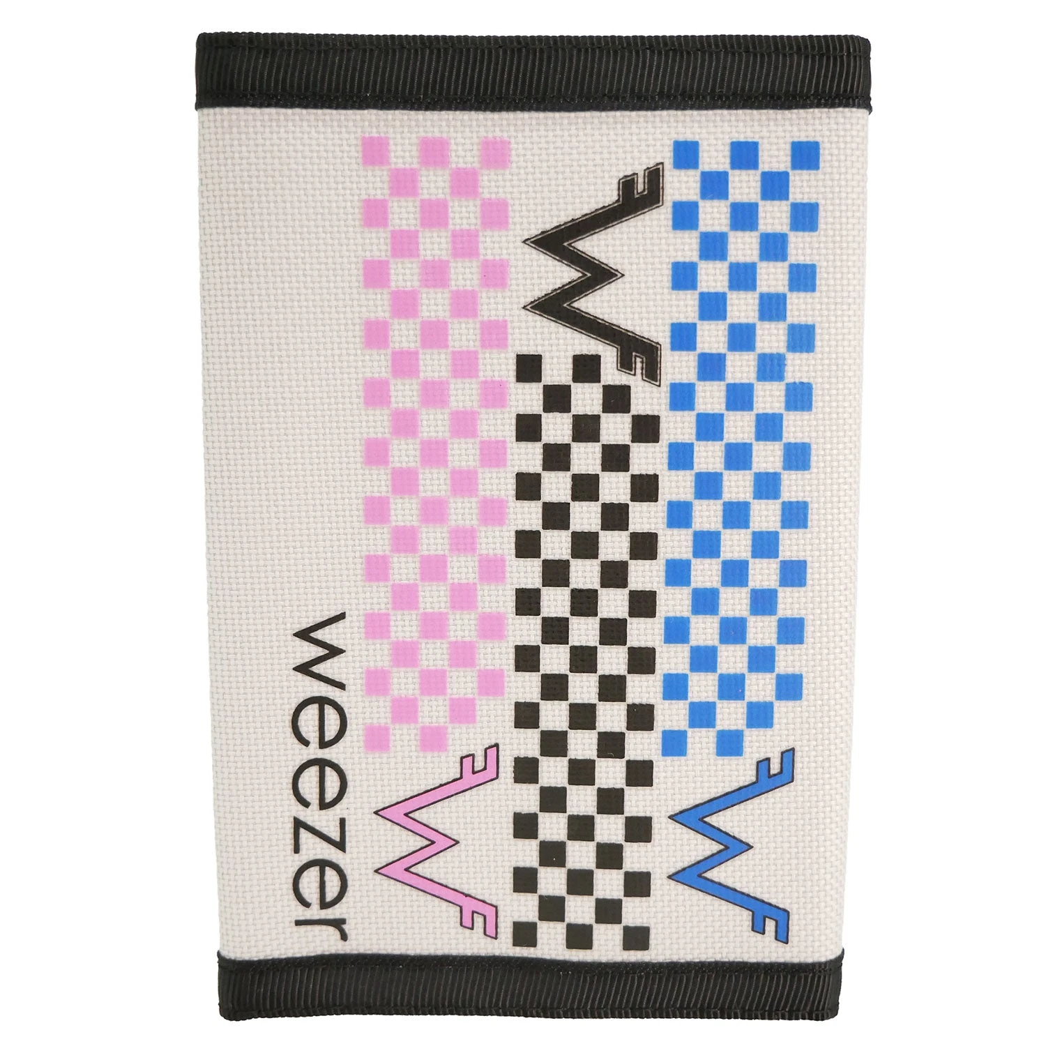 Checkered Print Canvas 8 Pocket Wallet Tri-Fold Wallet 1 Checkered Print Canvas 8 Pocket Wallet Tri-Fold Wallet