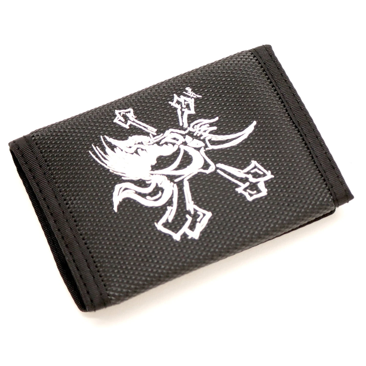 Metallica Logo/Hetfield Scary Guy & Crossbones Tri-Fold Wallet 2 Metallica Logo/Hetfield Scary Guy & Crossbones Tri-Fold Wallet - Image 2