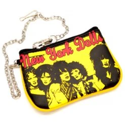 Vinyl Coin Purse W/ Chain Girls Wallet
