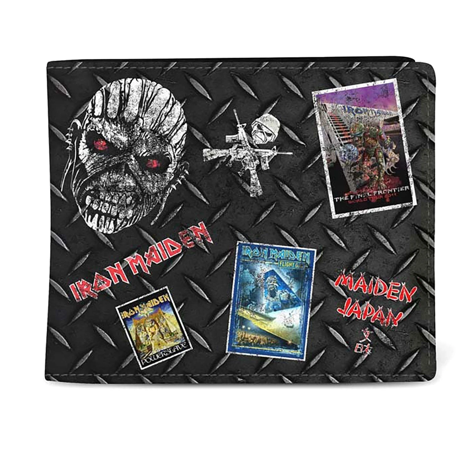 Iron Maiden Tour Premium Wallet Bi-Fold Wallet 1 Iron Maiden Tour Premium Wallet Bi-Fold Wallet