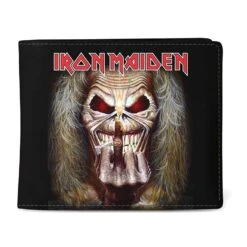 Iron Maiden Middle Finger Premium Wallet Bi-Fold Wallet
