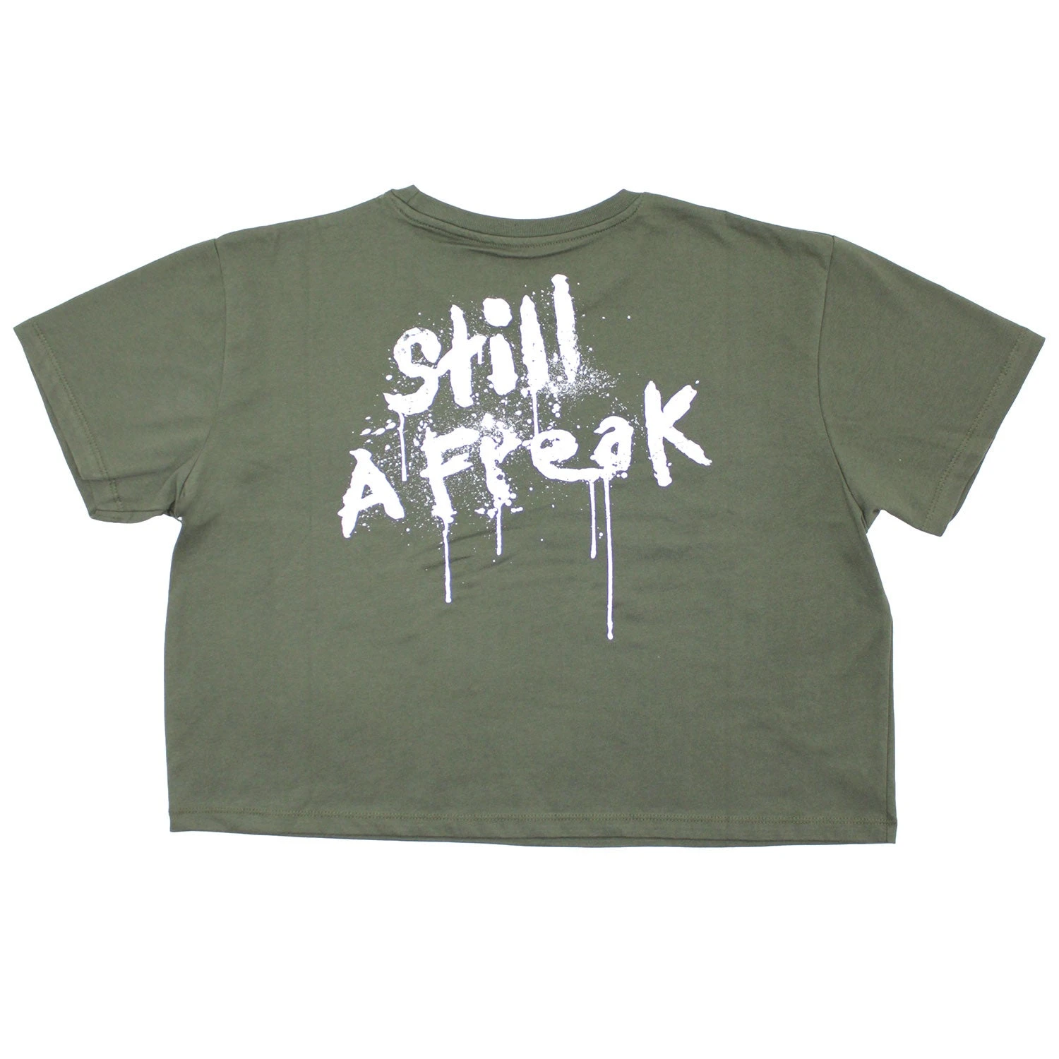 Still A Freak Ladies Crop Top Junior Top 2 Still A Freak Ladies Crop Top Junior Top - Image 2