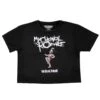The Black Parade Ladies Crop Top Junior Top