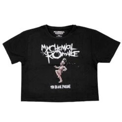The Black Parade Ladies Crop Top Junior Top