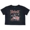 Slipknot Band Frame Ladies Crop Top Junior Top