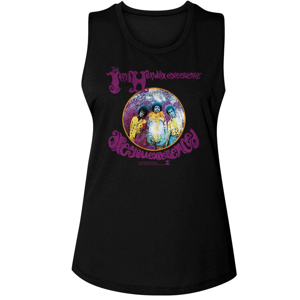 Jimi Hendrix Experienced Circle Womens Tank 1 Jimi Hendrix Experienced Circle Womens Tank