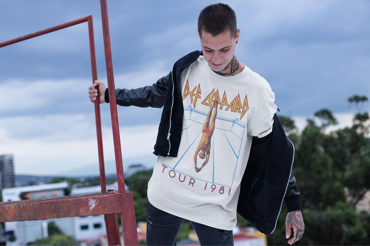 AC/DC Store -AC/DC Store Def Leppard Mens HQ